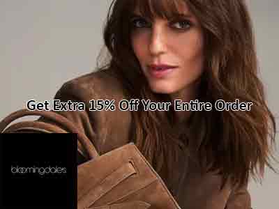 Bloomingdale's Extra 15% Off Your Order